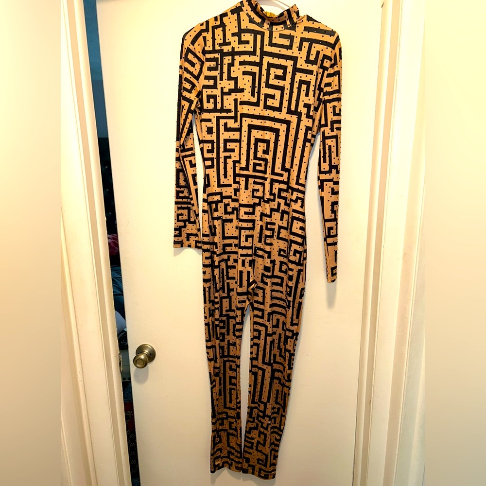 Tan jumpsuit only worn once